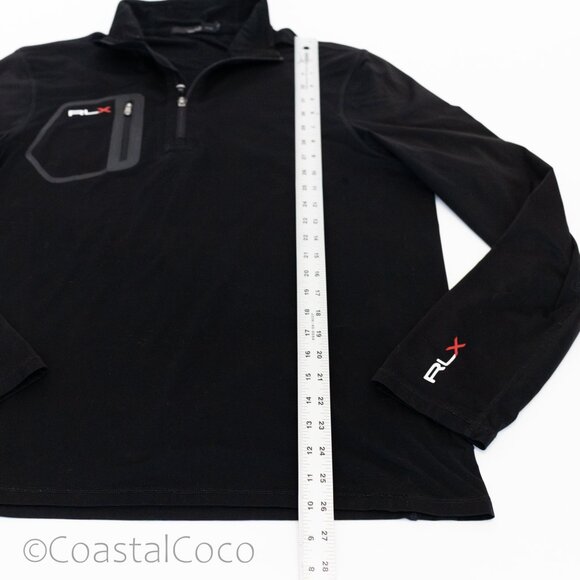 RLX Ralph Lauren Golf Performance Jersey Long Sleeve M Luxury Aronimink Club - Picture 12 of 13